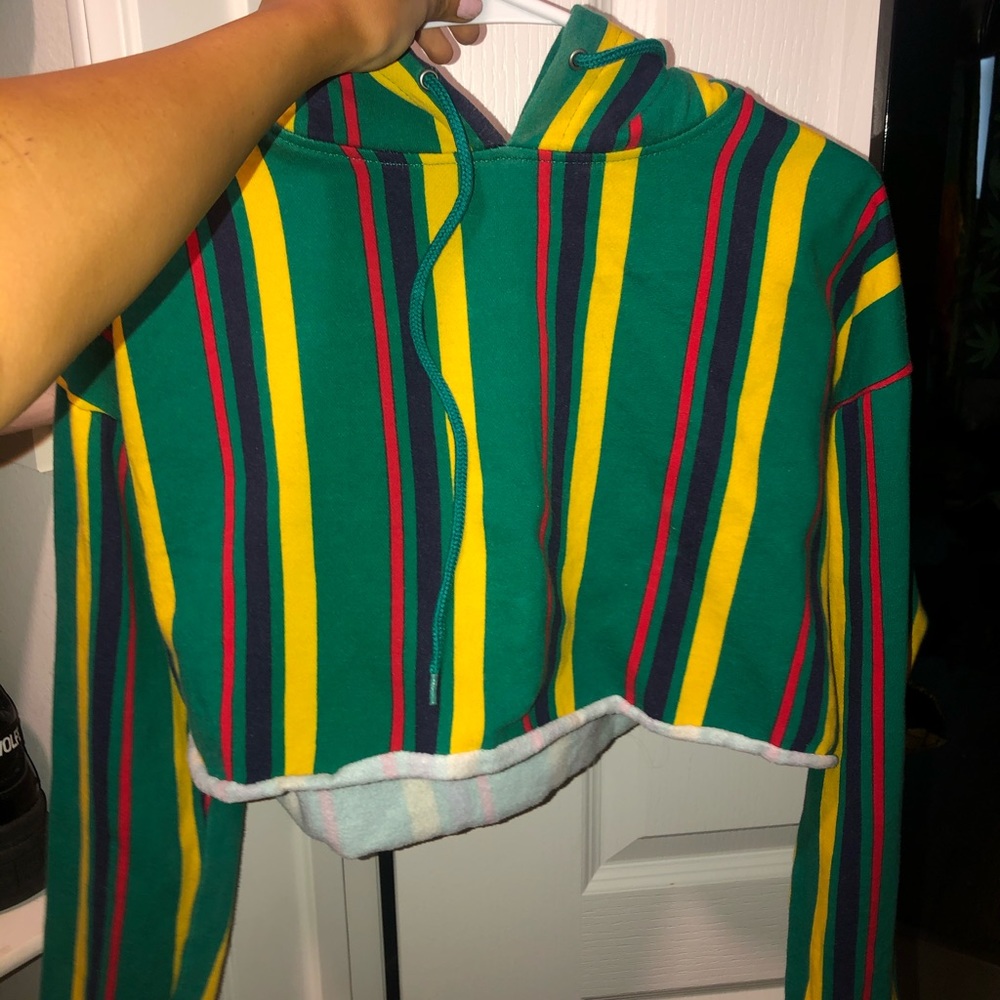 Cropped hoodie